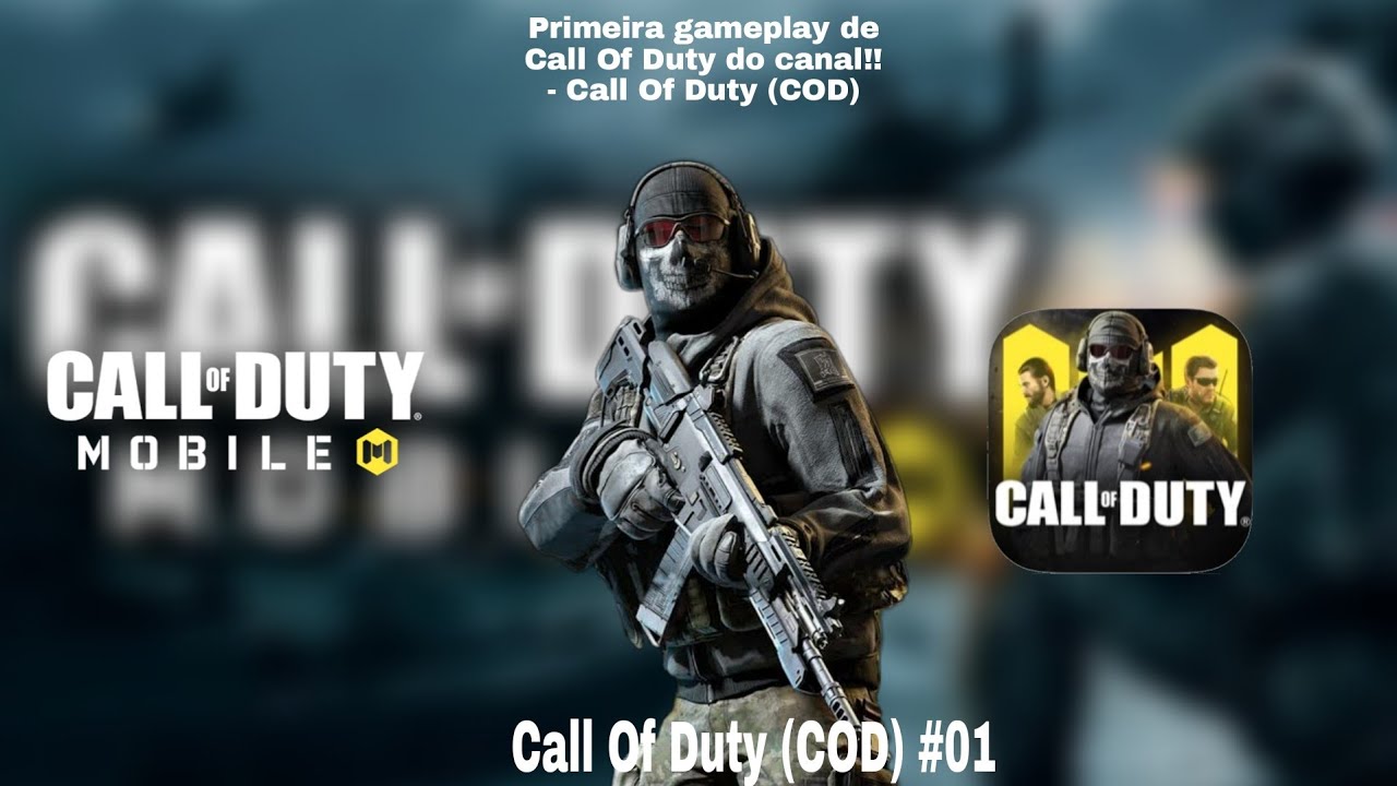 Primeira gameplay de Call Of Duty (COD) no canal - Call Of Duty #01 ...