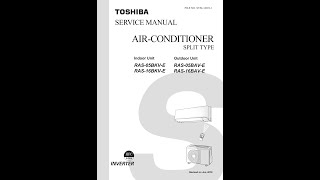 TOSHIBA RAS-05BAV-E (01) PDF MANUAL