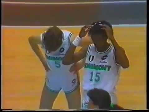 1990 Trogylos Enimont Priolo (Italy) - CSKA (USSR) 86-71 Women Champions Cup. Final, full match