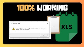 QUICK FIX  How to FIX Clipboard Error In Excel