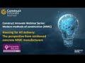 Construct Innovate MMC Series: Housing for All delivery: The perspective from concrete manufacturers