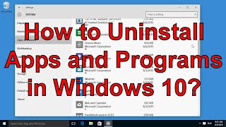 how to uninstall apps from windows 10 | TMWP |PRAYAG | TELUGU | screenshot 5