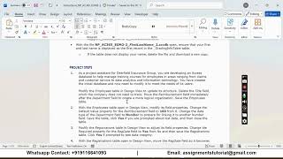 New Perspectives Access 365 | Module 2: End of Module Project 2 Deerfield Insurance Group