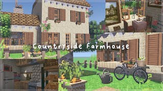 [Minecraft PE] Countryside Farmhouse 🌾 | Speedbuild