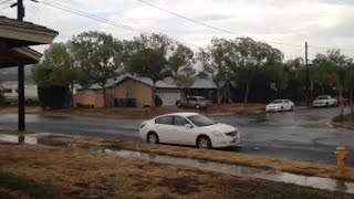 Rain in El Cajon
