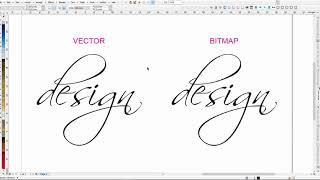 Vector vs Bitmap by Dórdio Design - dordiodesign.com