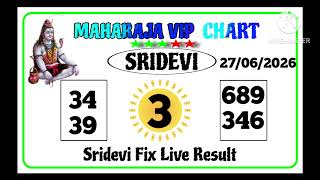 Sridevi matka 27/062026 | Sridevi matka trick | Sridevi day matka