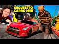 Sequestrando POLICIAIS com MINI CARROS no GTA 5 RP!