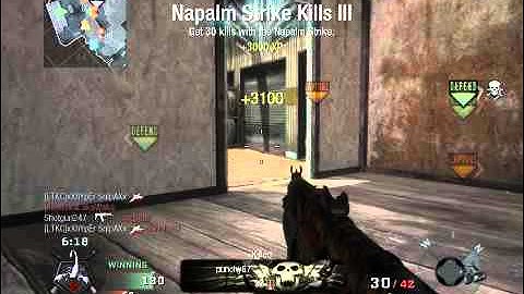 funny stun grenade kill and triple kill on black ops