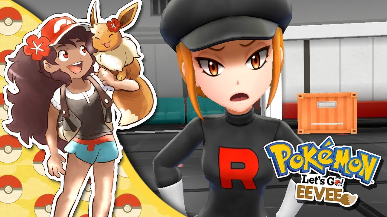 Raiding Team Rockets Base Pokémon Lets Go Eevee 44 - team rocket anime roblox