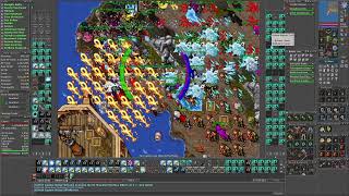 Tibia War- Roshamuul Fight