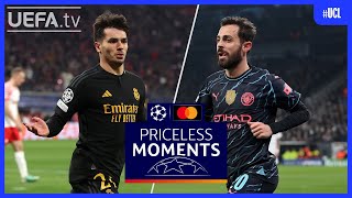 #UCL PRICELESS MOMENTS of the Week | Brahim, Bernardo Silva...