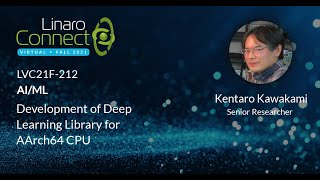 LVC21F 212 Development of Deep Learning Library for AArch64 CPU
