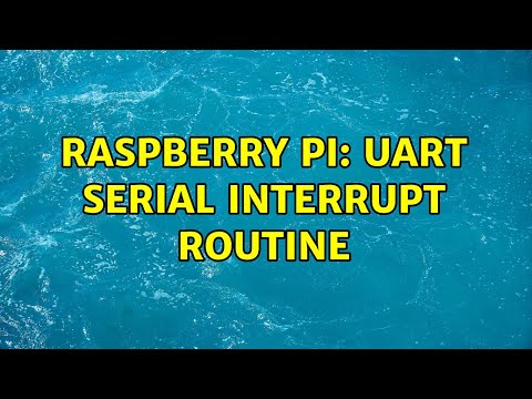 Raspberry Pi: UART serial interrupt routine (3 Solutions!!)