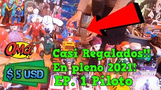 MarioKart, ! One Piece Going Merry  , Megaman figuras Anime +El precio de los TIANGUIS Mexico EP. 1