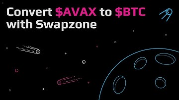 How to swap AVAX to BTC - Avalanche to Bitcoin exchange guide