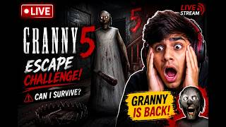 🔴 LIVE: Granny 5 ROLEPLAY – CRAZY MOMENTS & POLICE CHASES 😱