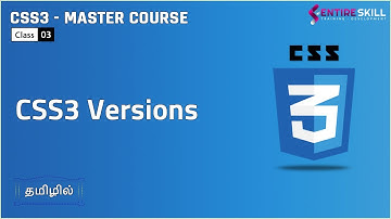 CSS3 Versions in Tamil (Master Course) - Entire Skill