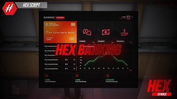 ESX/QBcore Hex Banking FiveM Script GTA5