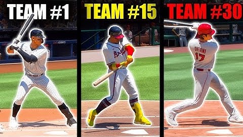 Hitting a Home Run with EVERY Team’s Best Player in MLB The Show 23