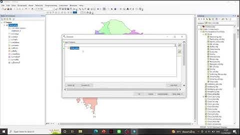 วิธีการ Dissolve ด้วยโปรแกรม ArcMap 10.5