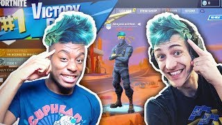 I pretended to be Ninja's 'Lost' Son for 1 day in random games...