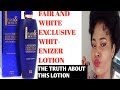 MY HONEST REVIEW ON FAIR AND WHITE EXCLUSIVE WHITENIZER CREAM/ KNOW HOW THE CREAM WORKS!