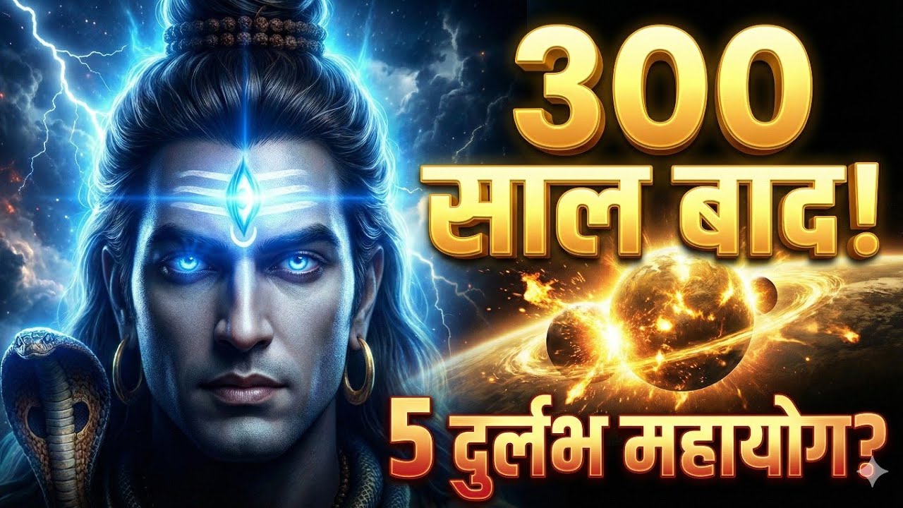 Mahashivratri 2026: 300 साल बाद बन रहे 5 दुर्लभ महायोग — सच या भ्रम?