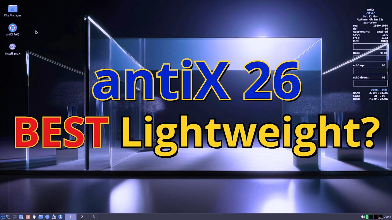 antiX 26 Review: Lightweight Linux or Installation Nightmare? Full ...