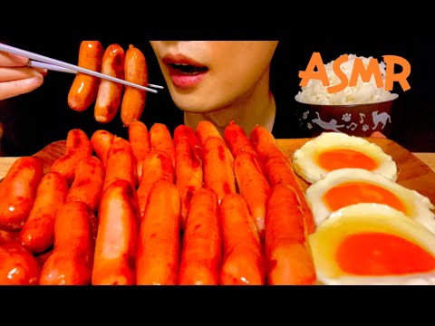 【ASMR/咀嚼音】シャウエッセン | sausage | food asmr | MUKBANG | 大食い | 飯テロ