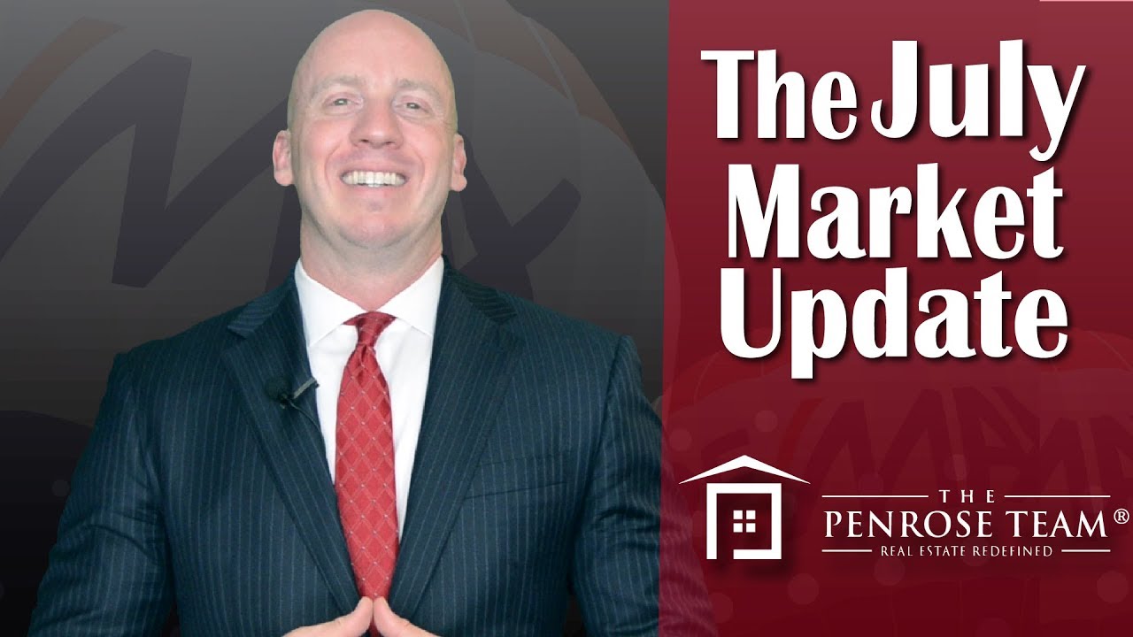 Greater Phoenix Area Real Estate Agent The July Market Update YouTube