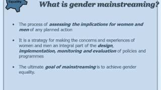 How to integrate gender equality and human rights in evaluation?