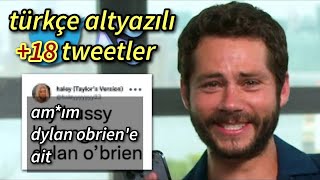 Dylan O'Brien Thirst Tweets Okuyor // Hakkında Atılan +18 Tweetler / türkçe altyazılı