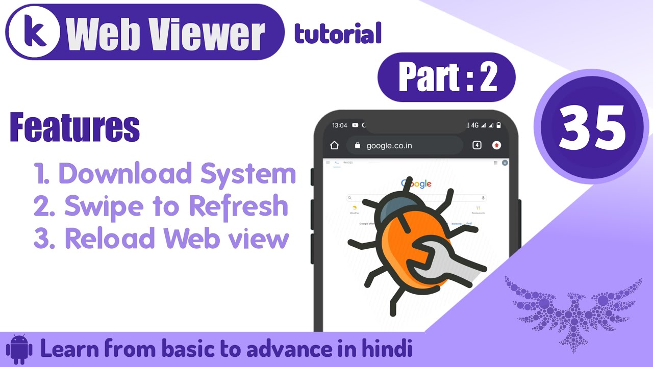 Bug Fixed Kodular Web Viewer Design & Block tutorial |Kodular tutorial ...