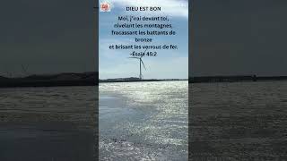 Ésaïe 45:2 | Je marcherai devant toi, J'aplanirai les chemins montueux...