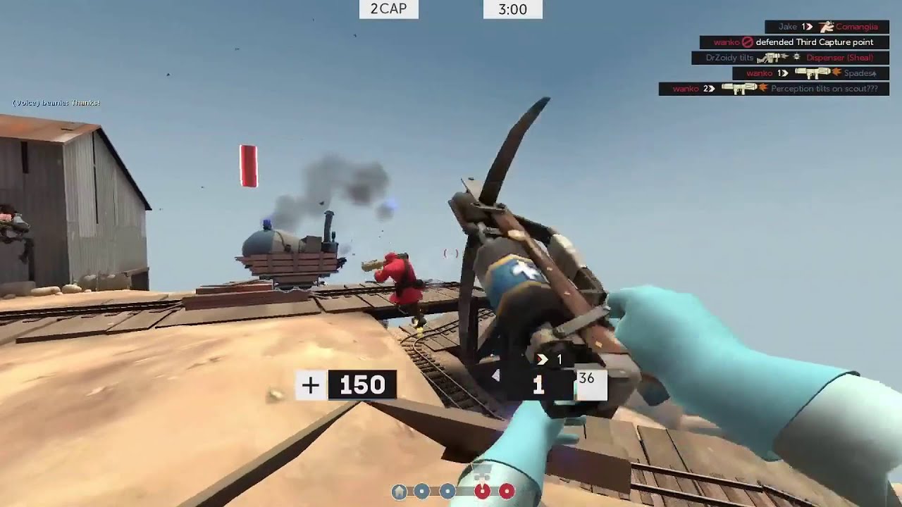 TF2 - Dont tilt. UGC Highlander Gold. Season 18. Week 11. Upward. Medic POV and Comms