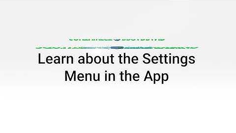 Southwest Broadband Command IQ App - Settings Menu