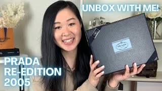 PRADA RE-EDITION 2000 NYLON MINI BAG UNBOXING 