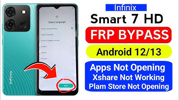 Infinix Smart 7 HD FRP BYPASS // Android 12 | Infinix X6515 / X6516 Gmail Account Bypass Without Pc 