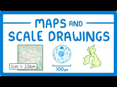 GCSE Maths - Using Scales on Maps and Scale Diagrams