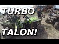 DRIVING the Jackson Racing TURBO Honda Talon 1000R!