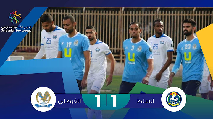 ملخص وأهداف مباراة السلط والفيصلي 1-1 | الدوري الأردني للمحترفين 2021