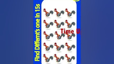 How Good Are Your Eyes? #026 Find The Odd Emoji - Spot the Difference|#shots #viral #slime