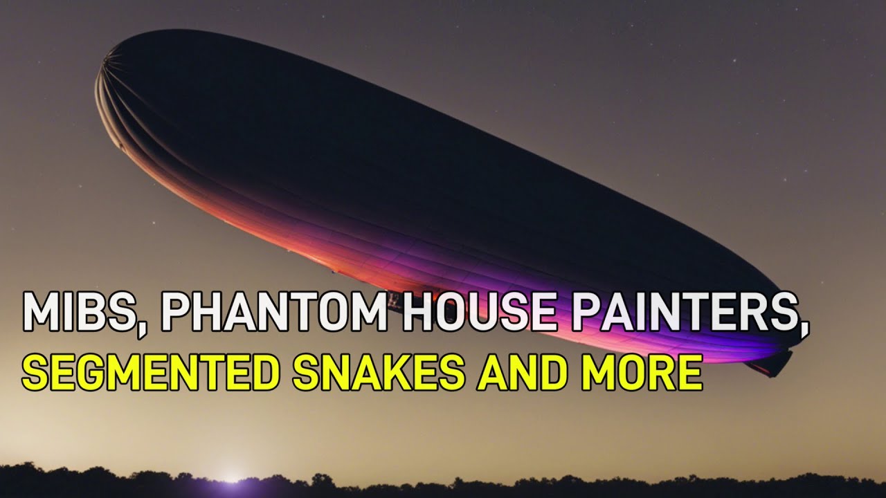 “MIBs, Phantom House Painters, Segmented Snakes And More”  | Paranormal Stories
