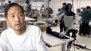 My reaction to Tesla Optimus Bot folding laundry (Ep. 748)