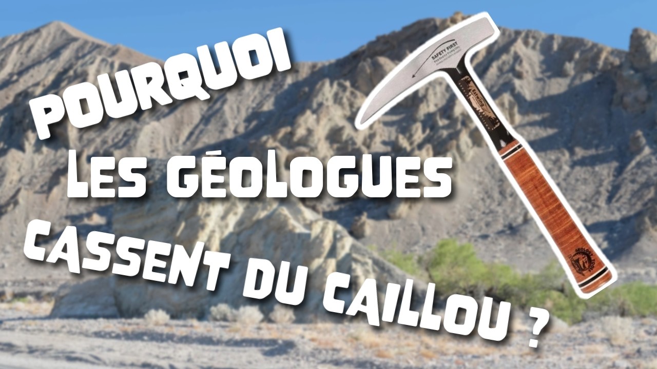 INTÉRÊT d'un MARTEAU de GÉOLOGUE