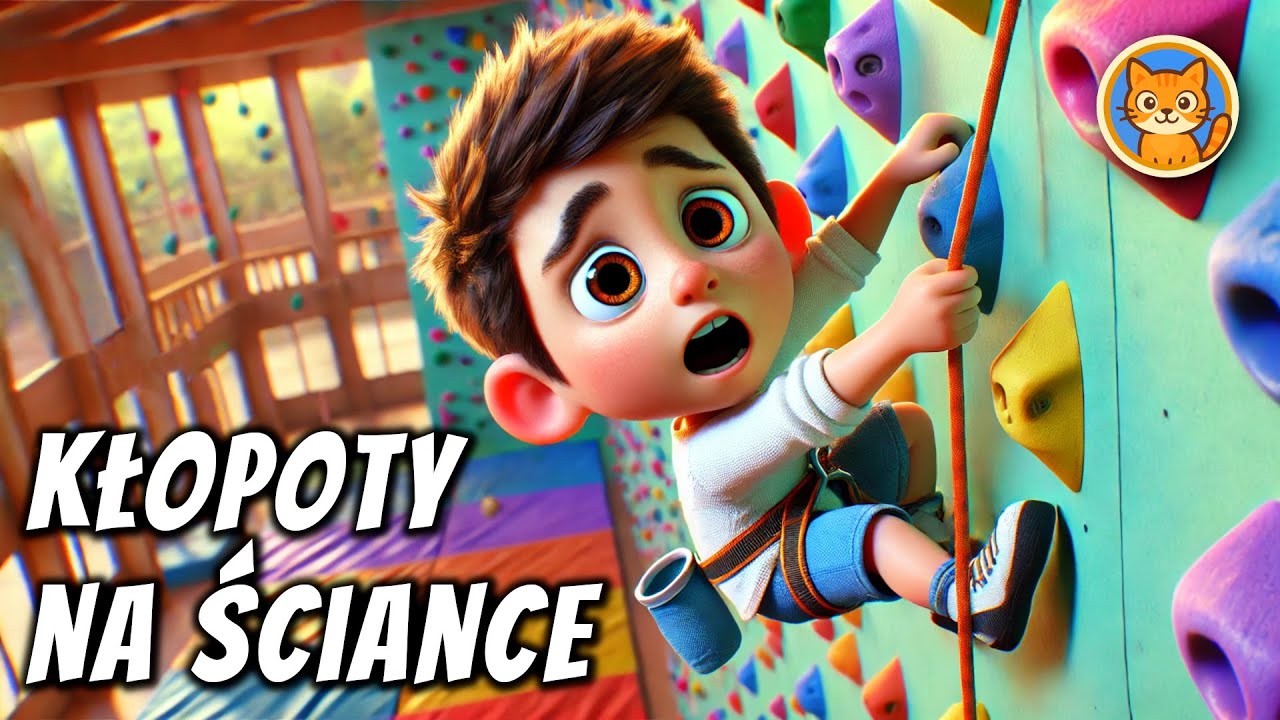🧗‍♂️🏅Jaś i kłopoty na ściance wspinaczkowej - Bajka do słuchania na dobranoc🎧
