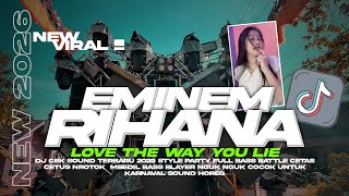 Download lagu DJ LOVE THE WAY YOU LIE [ RIHANA ]CEK SOUND MIDDLE NROTOK BASS HOREG 2026
