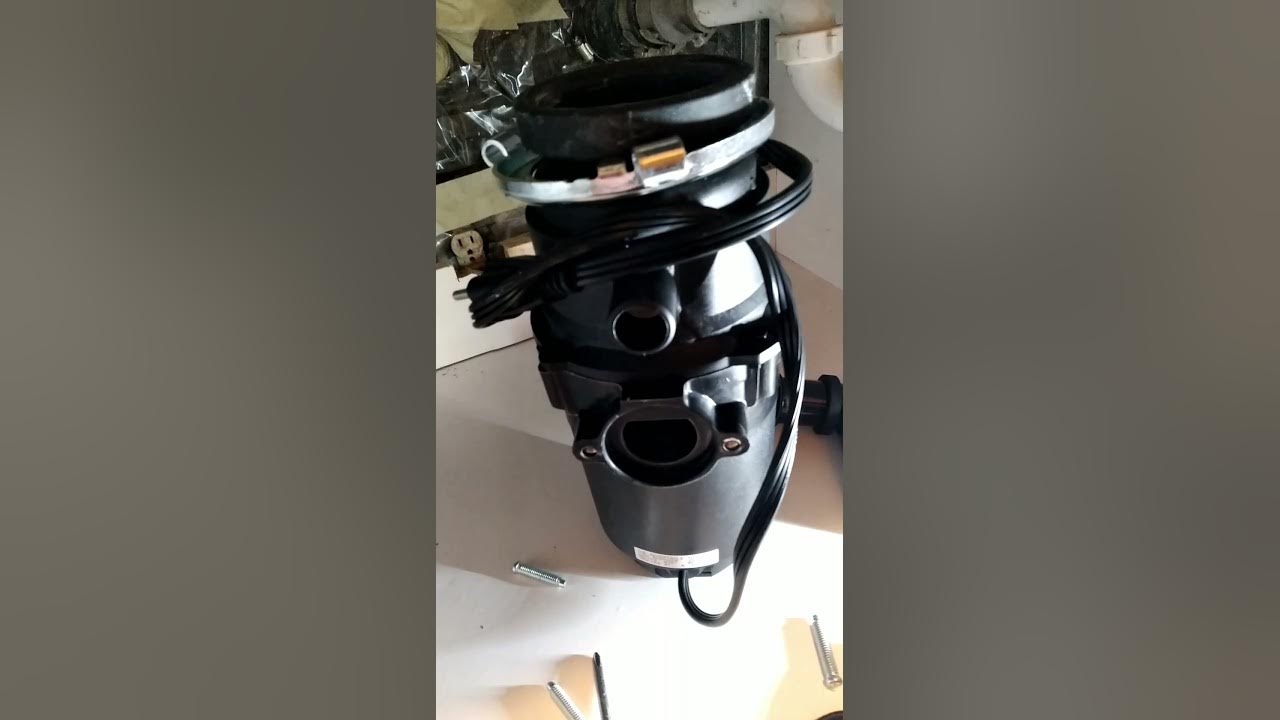 como instalar triturador de comida o garbage disposal rapido. YouTube