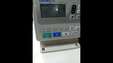 How To Convert Juki Bartack LK 1900AHS, LK 1900B From Bartack to Button Function